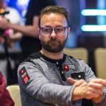 Daniel Negreanu sitting at a poker table.