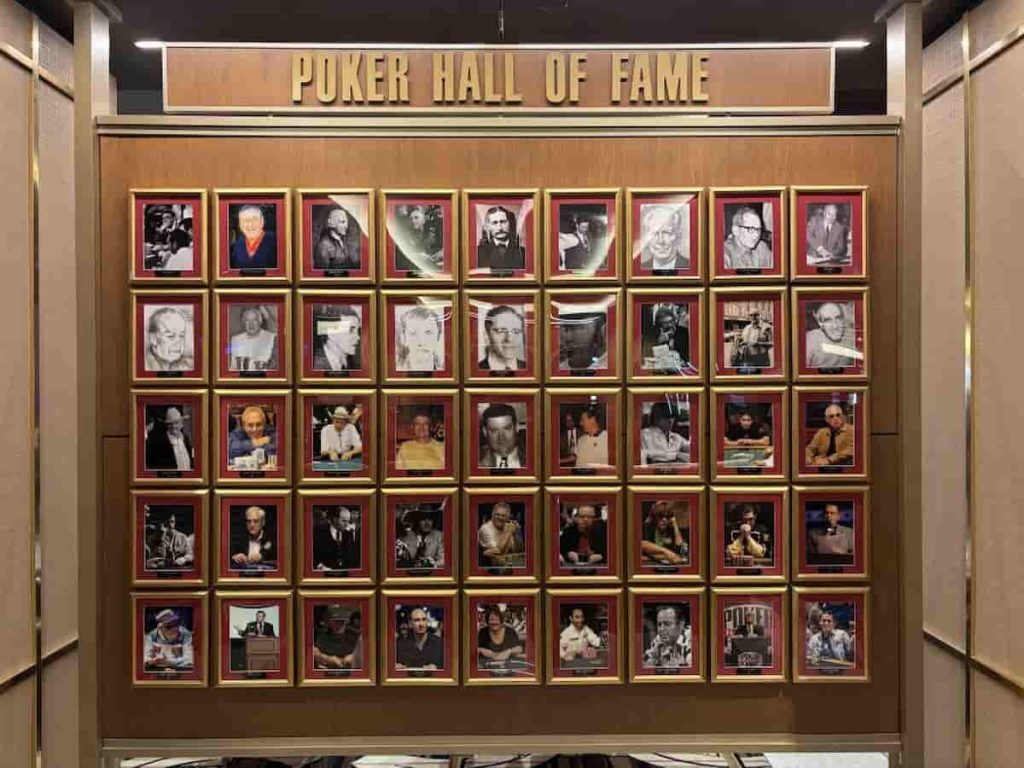 Poker hall of fame