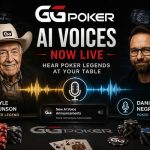 Doyle Brunson and Daniel Negreanu as AI Voices on GG Poker