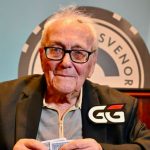 Ivor Ward 100 Year Old Poker Player