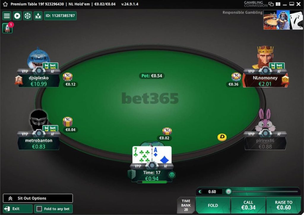 Bet365 Poker