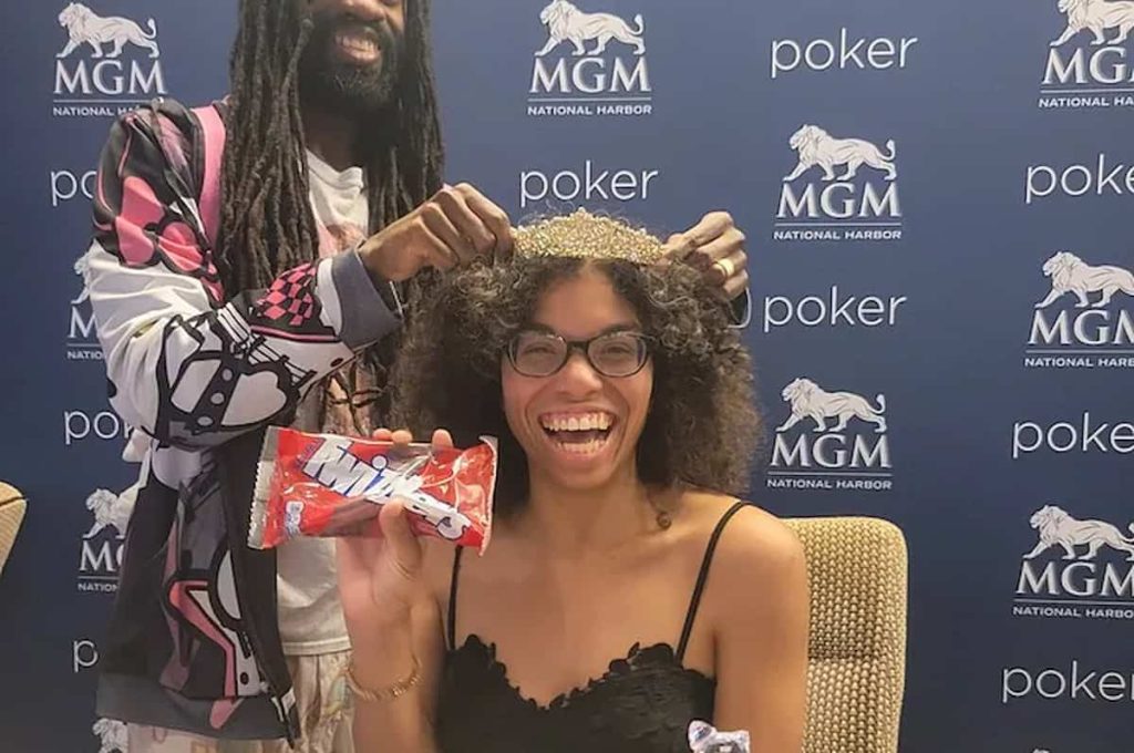 Caitlyn Arnwine female poker player.