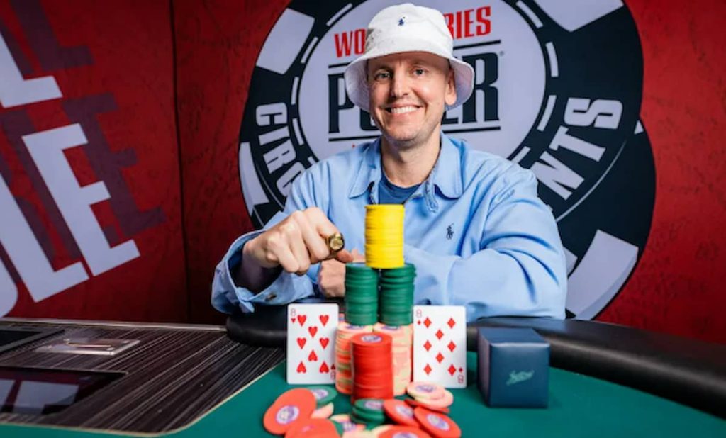 Curtis King at the WSOP Cherokee.
