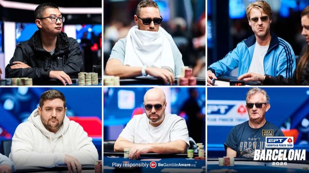 The final six players for the EPT Barcelona 2026.