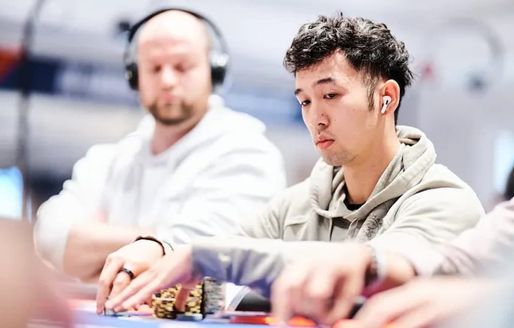 Han Feng at the EPT Barcelona.