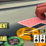 Mariano Grandoli playing poker on his poker blog.