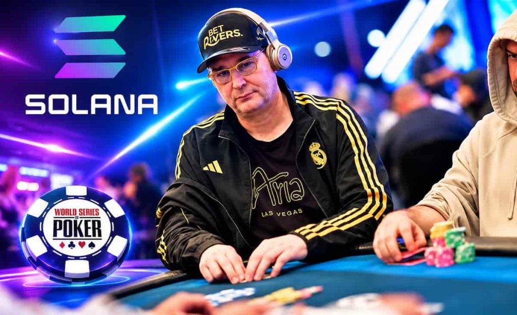 Phil Hellmuth to use Solana at WSOP Paradise.