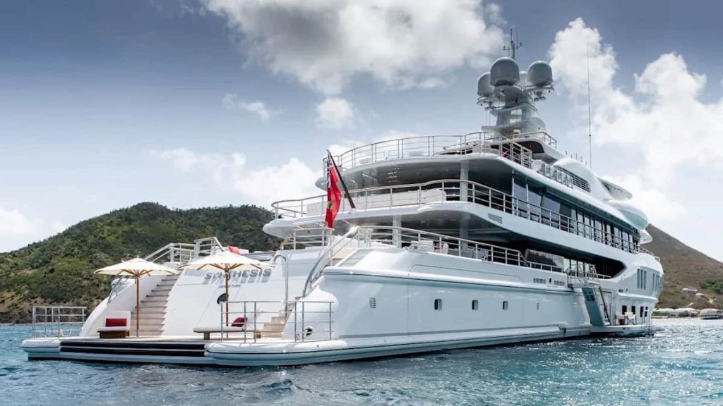 Poker Billionaire's Yacht