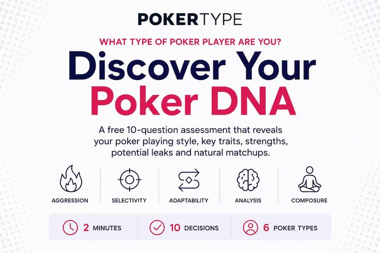 Poker Type Launches Poker DNA to Reveal What Type of Poker Player You Are