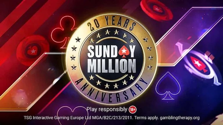 More Than 1,000 Players Qualify for PokerStars Sunday Million 20th Anniversary Finals