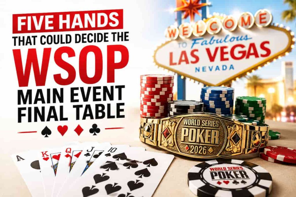 2026 WSOP Main Event Final Table