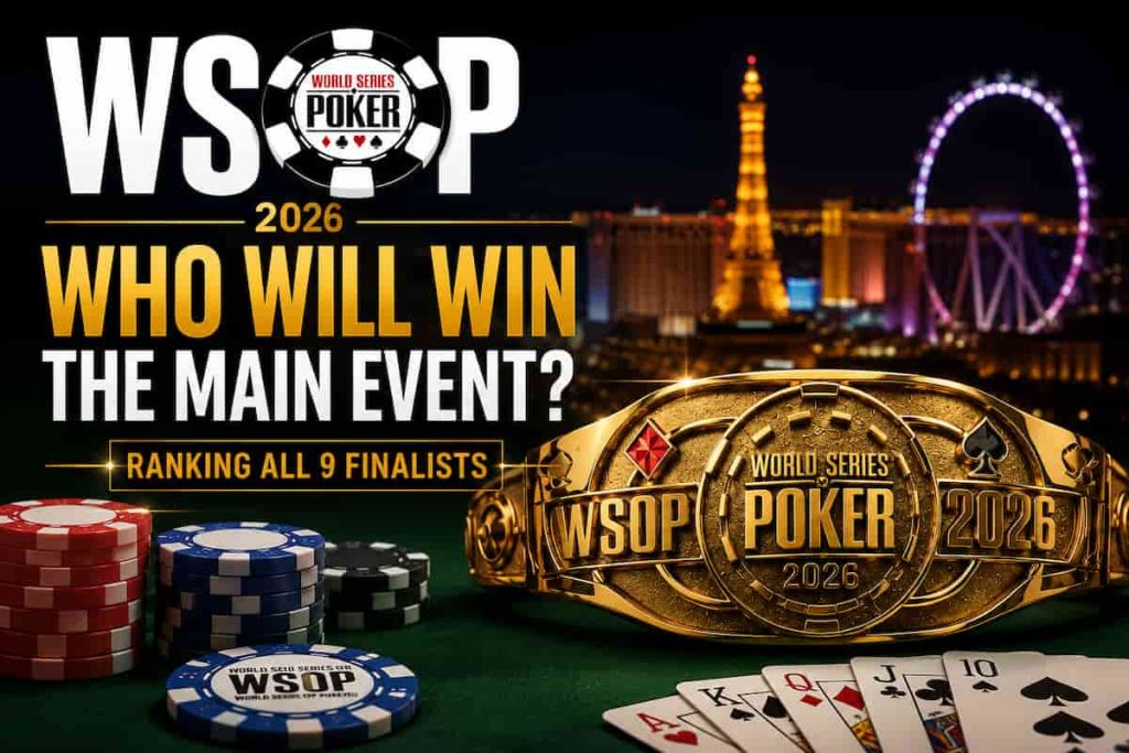 Who will win the 2026 WSOP Main Event?