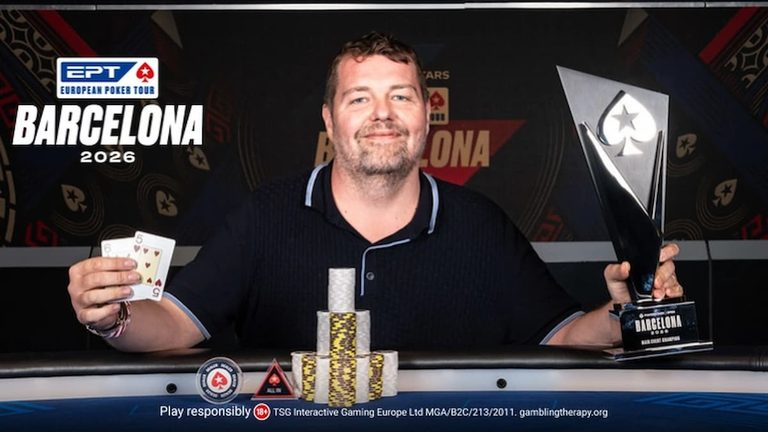 Jason Wheeler Beats 4,333 Players to Win €731,000 at EPT Barcelona