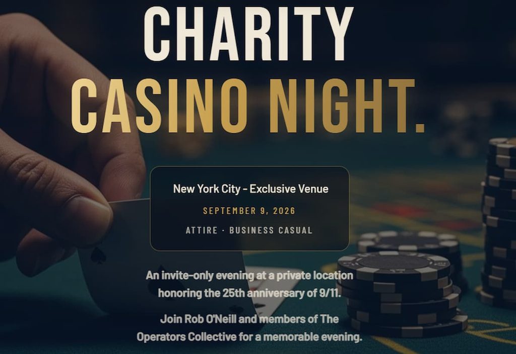 911 Anniversary Charity Poker Tournament.