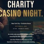 911 Anniversary Charity Poker Tournament.