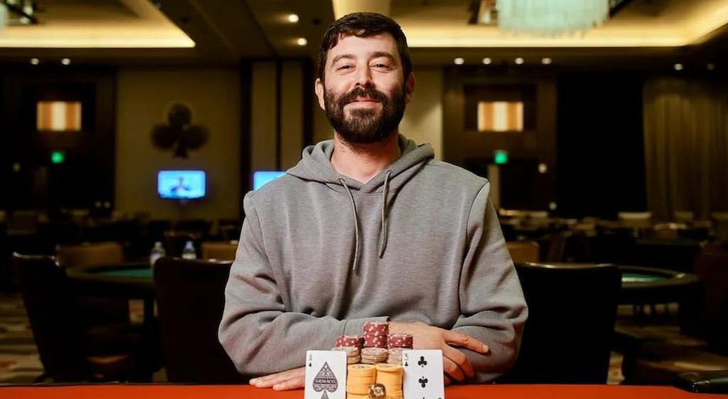 Aaron Pinson Wins at Borgata.