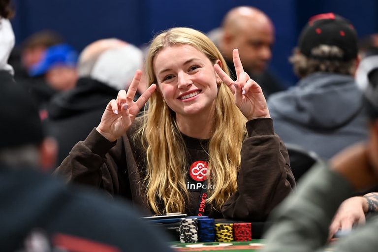 Abby Merk Viral Lodge Hand Sparks Poker Etiquette Debate