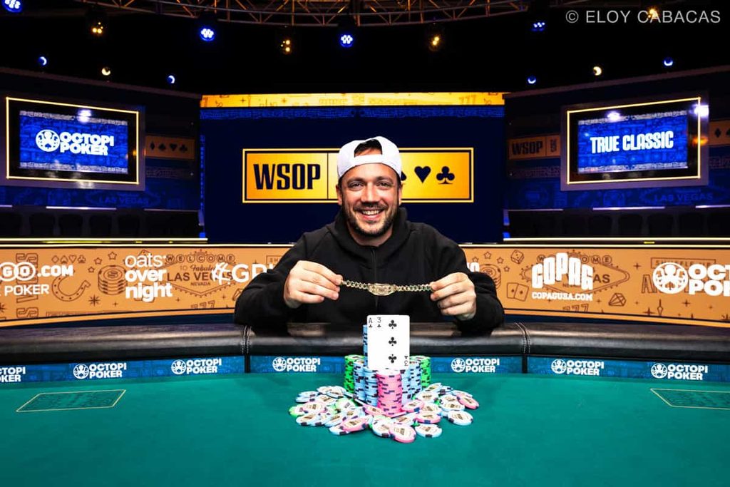 Antonio Galiana wins third WSOP bracelet.