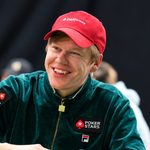 Benjamin Spragg “Spraggy” playing poker.