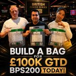 British Poker Series 2026 in London on 9th September 2026.