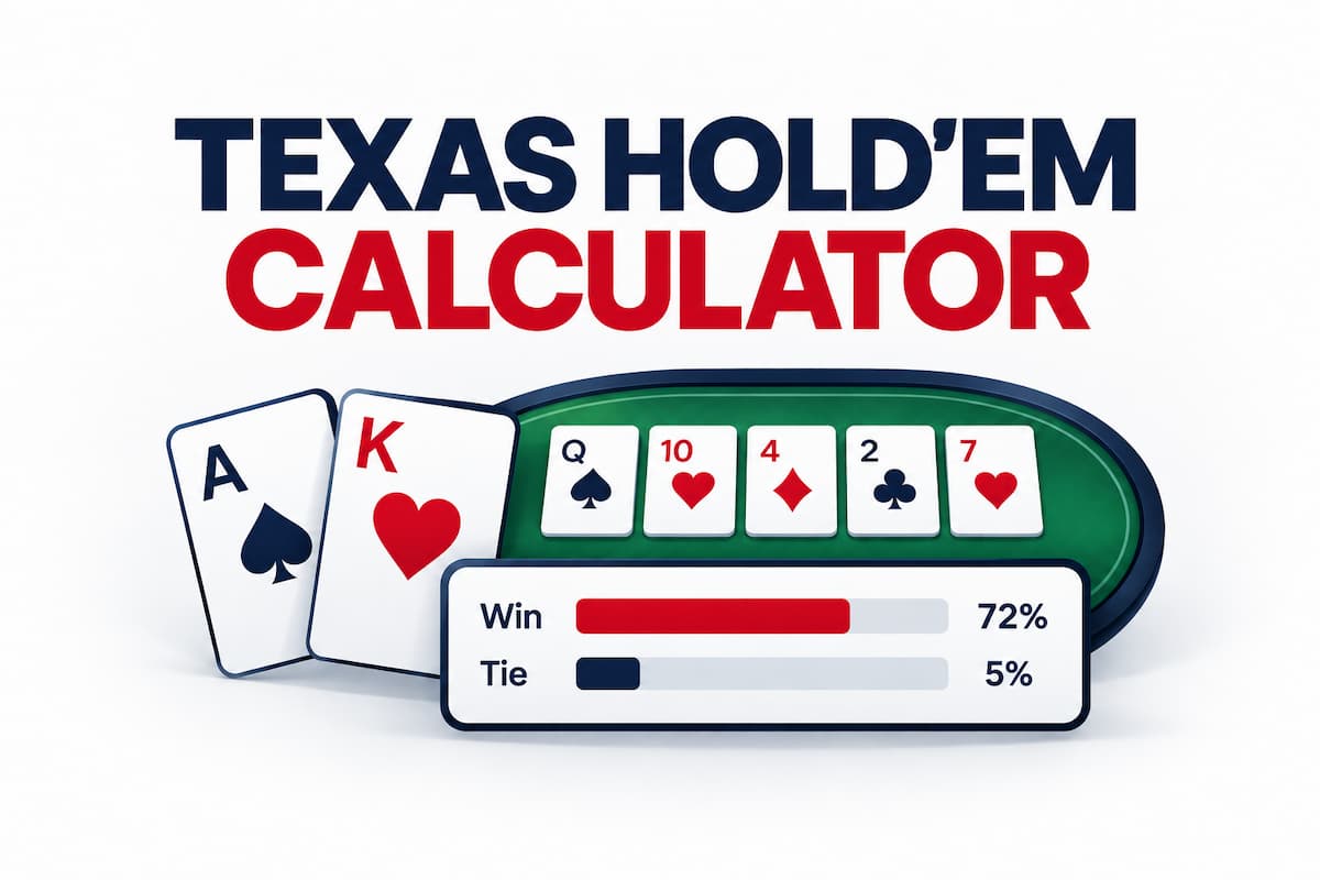 Poker Type free Texas Hold'em calculator