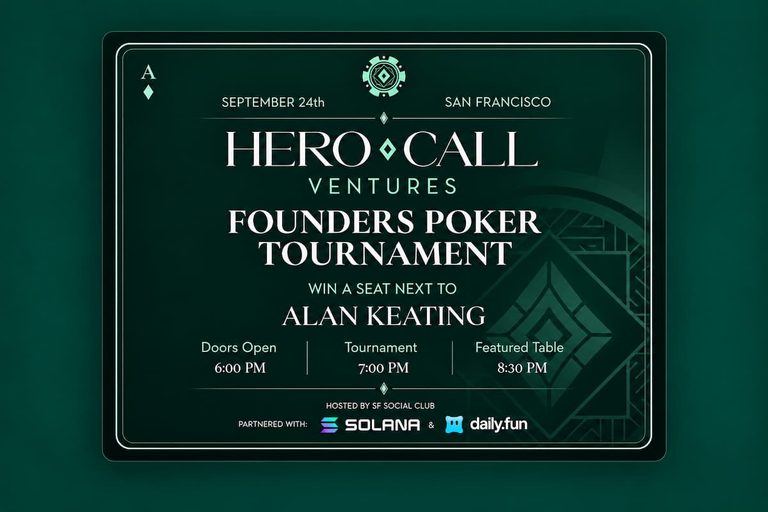 Alan Keating Launches Hero Call Ventures With $100 Poker Game