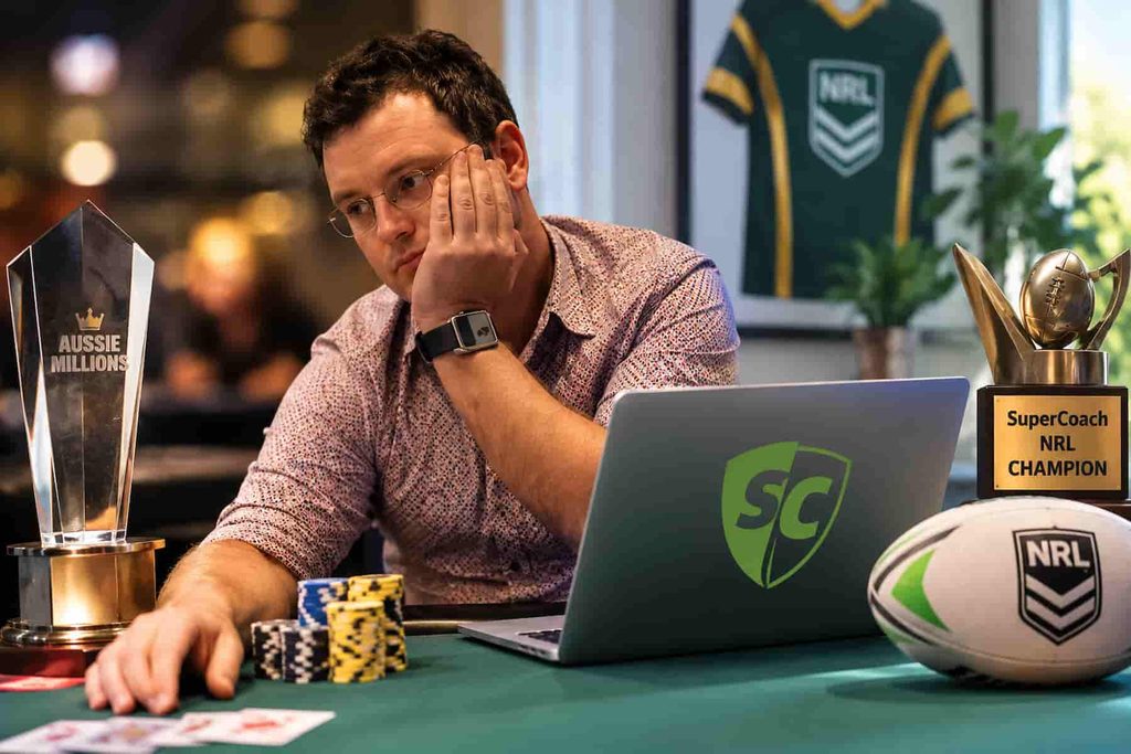 Former Aussie Millions Finalist Mick Ryan Wins A$50,000 SuperCoach Title.