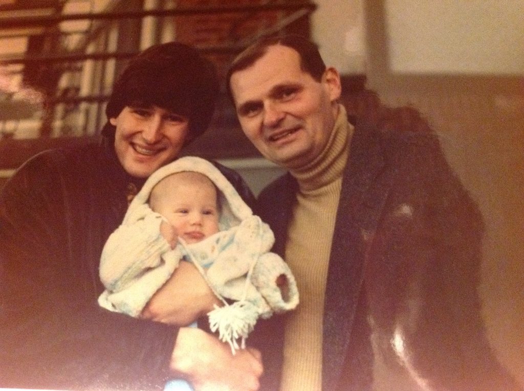 Phil Hellmuth and his dad Phil Hellmuth Senior.