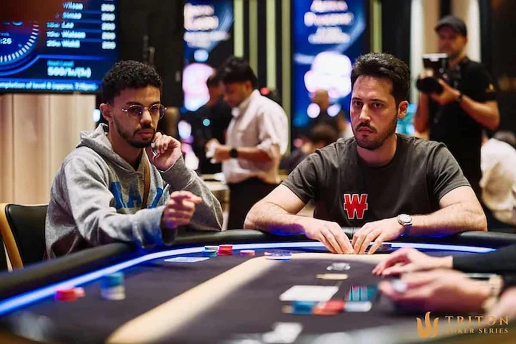 Reda Achnit at the Triton Jeju Super High Roller.