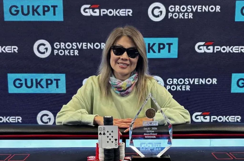 Renee Xie wins at the GUKPT Luton