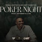 Russell Westbrook is bringing his annual charity poker night to Las Vegas after the event raised more than $2 million during its first five editions.