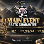 WSOP Circuit Liechtenstein Main Event beats guarantee.