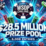 WSOP Online Main Event Builds $28.5M Prize Pool.