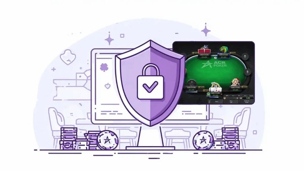 ACR Poker security illustration.