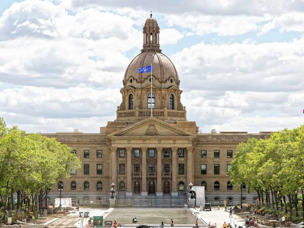 Alberta Legislature Building, Edmonton.