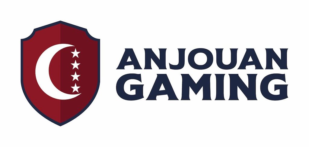 The logo for Anjouan Gaming.