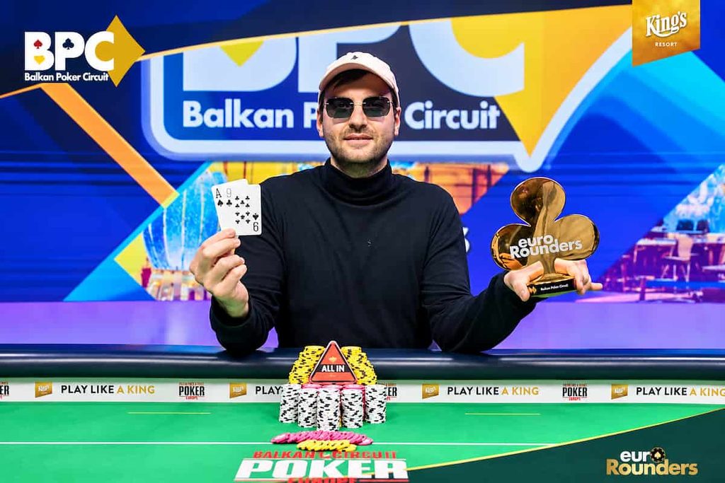 Fabio Franz Wins Balkan Poker Circuit.