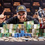 Bryn Kenney at the Aussie Millions.
