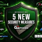 GGPoker announces five new security measures, with its logo surrounded by banned poker tools including PokerTracker 4, Holdem Manager 3, Jurojin, Hand2Note and DriveHUD 2.