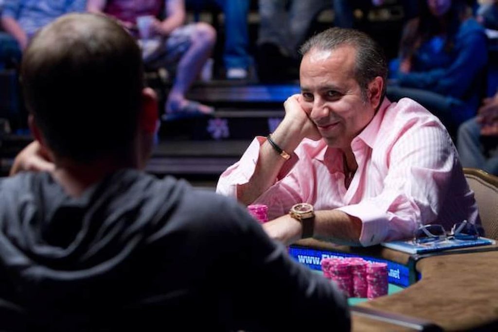 Sammy Farha at the World Series of Poker.