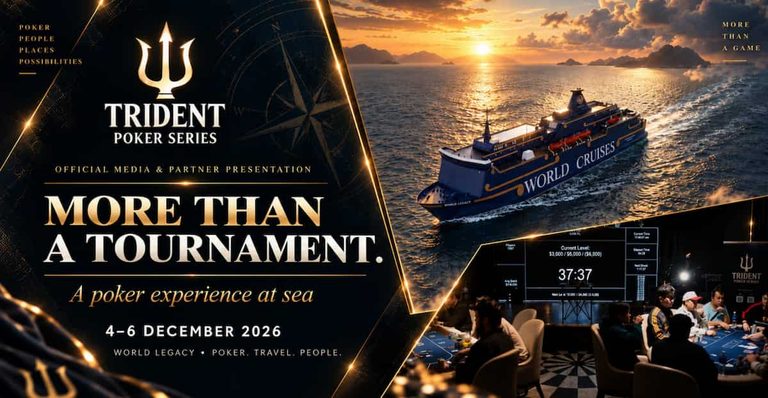 Trident Poker Series Returns to World Legacy Cruise in December