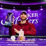 Justin Vaysman at the 2026 Poker Masters final table before winning Event 6