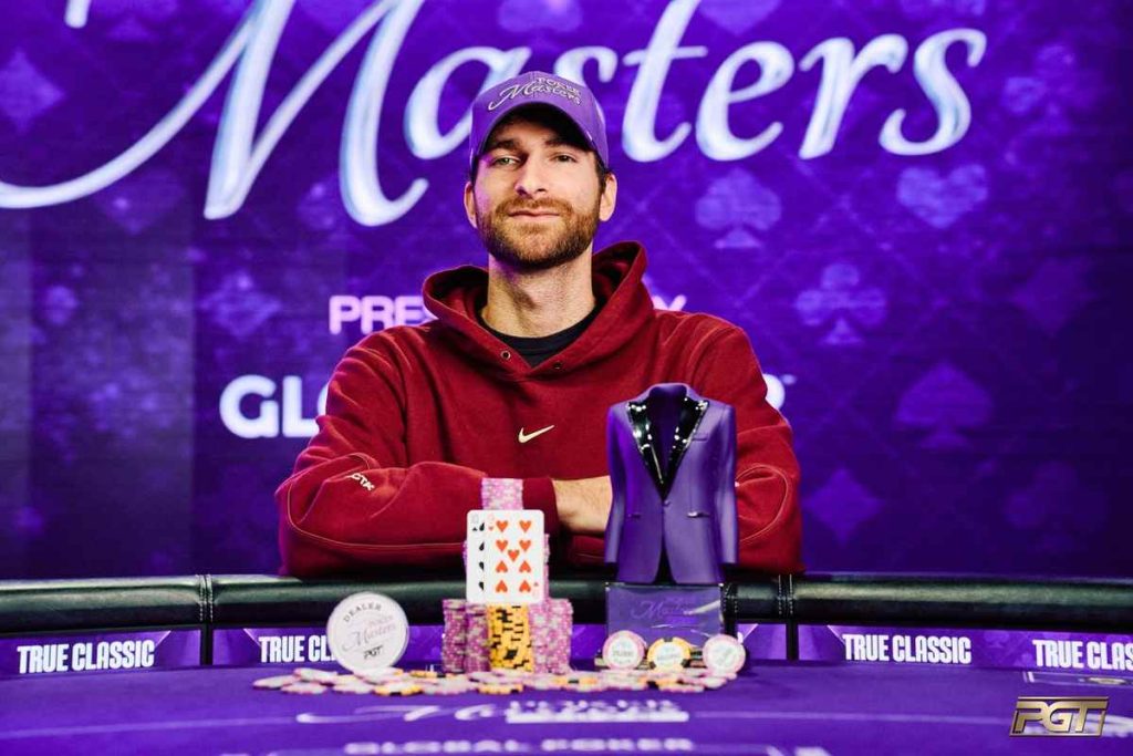 Justin Vaysman after his Poker Masters Event 6 victory and $192,000 payday